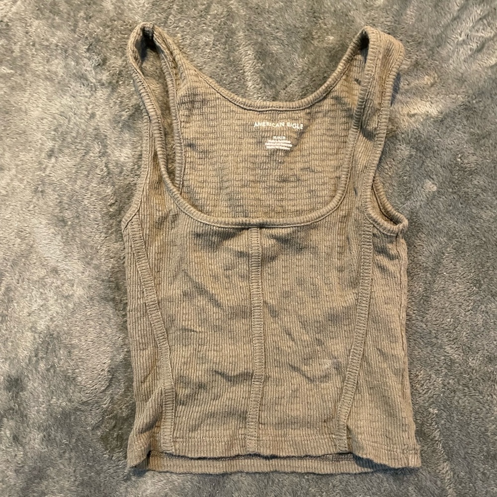 american eagle green tank 
(size :medium)
retail price : 30